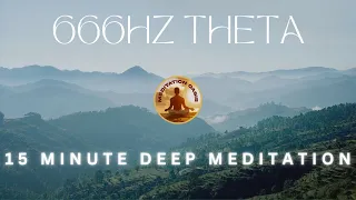 Deep Theta Insight: 666Hz Meditation | Explore Inner Depths with Meditation Oasis #Meditation