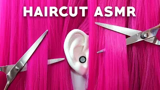 ASMR Sleep & Tingle Inducing HAIRCUT TRIGGERS from Ear to Ear [NO TALKING]