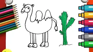 How To Draw a Camel | Coloring Pages