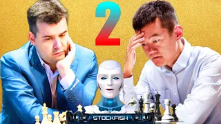 Stockfish Analysed Round 2: Ian Nepomniachtchi Vs Ding Liren | Fide World Championship 2023 | Chess