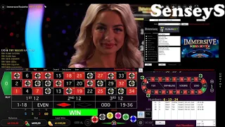 Immersive Roulette - Start 5K /// Strategy of SenseyS (Balance x2+)