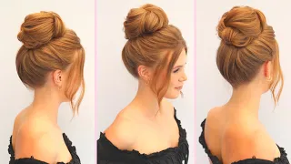The perfect messy bun in minutes!!!