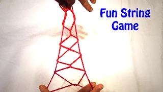 Learn How To Do The Eiffel Tower String Figure/String Trick - Step By Step