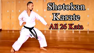 All 26 Shotokan Karate Kata 🥋⛩️