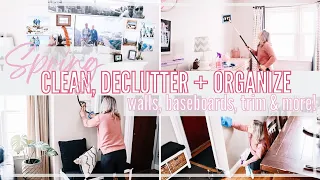 NEW! 2023 RELAXING SPRING DEEP CLEAN WITH ME | MESSY HOUSE DECLUTTERING AND CLEANING MOTIVATION