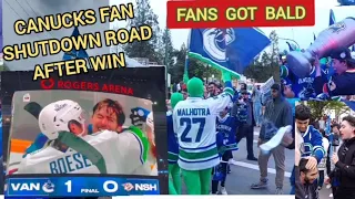 Canucks Vs Edmonton Oilers Playoffs Round 2 |Vancouver Canucks playoffs Celebration Scott Road