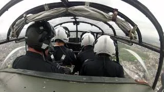 Diamond Jubilee Flypast as seen from the Lancaster Bomber