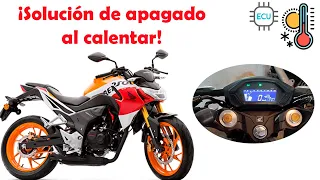 Solución Definitiva: Moto Honda CB190R se Apaga al Calentarse | Problema de ECU Resuelto