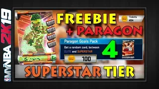 SUPERSTAR TIER | Freebie + 4 Paragon Packs | Rivals Clash Preview SUNS | MYNBA2K19