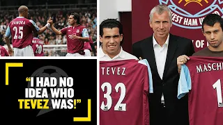 "I HAD NO IDEA WHO TEVEZ WAS!"😮 Bobby Zamora discusses the impact of Tevez & Mascherano at West Ham!