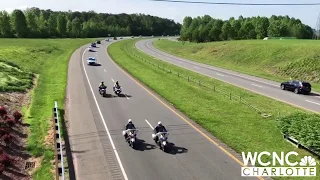 RAW: Body of UNC Charlotte student Riley Howell escorted to his hometown