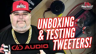 DD Audio VO-B2A Car Audio Tweeters  Unboxing, Review & Test!