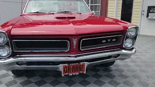 1965 Pontiac GTO Convertible 389 4 Speed Real Deal