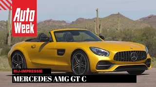 Mercedes-AMG GT C Roadster - AutoWeek Review - English subtitles