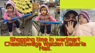 Inaaya in the shopping mall at warlmart walden galleria mall Cheektowaga.