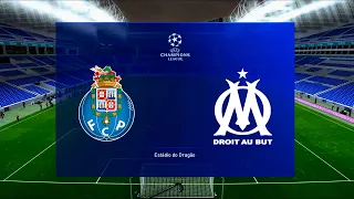 Porto vs Marseille | Estádio do Dragão | UEFA Champions League | PES 2021