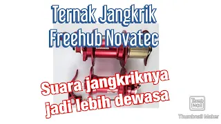 Membuat suara jangkrik lebih keras pada freehub Novatec