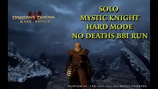 Dragon's Dogma: Solo Mystic Knight | Hard Mode BBI Run | No Deaths | No Periapts