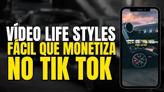 Fazendo vídeo estilo lifestyle para monetizar no Tik Tok