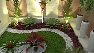 MODERN BEAUTIFUL LANDSCAPING  DESIGNS IDEAS