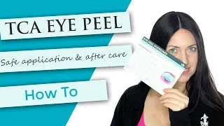 TCA Eye Peel Tutorial | Demonstration + After Care