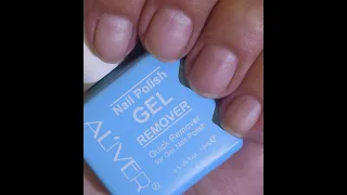 Aliver Nail Polish Gel Remover Review ~ Removing Painted Desert Full Coverage Nail Tips