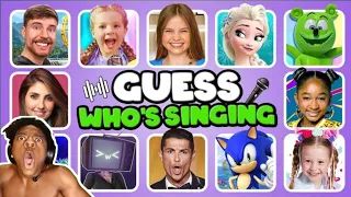 Guess the memes & YouTuber by song 🎵| crazy frong, M3gan, Wednesday, Trolls, Happy cat