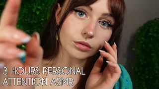 ASMR 3 HOURS Personal Attention Reiki & Face Touching Compilation