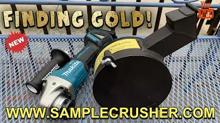 Portable Rock Crusher crushing Quartz & High Grade Ore to Find Gold! Did it Work?