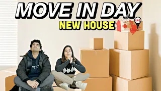 Finally WE MOVED In Our House in Canada 🇨🇦 | Crazy Move in Day