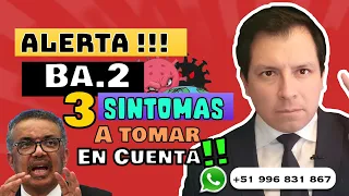 ALERTA  ⚠️EXPERTOS REVELAN 3 "SÍNTOMAS " DE CONFUSIÓN ENTRE BA.2 Y ALERGIAS ESTACIONALES