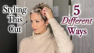 Pixie Hair Tutorial | 5 Quick Change Styling Ideas