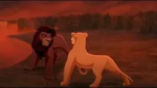 Le roi lion 2 - Kovu sauve Kiara et confonte Simba