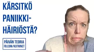 Paniikkihäiriö haltuun - mistä johtuu, mitä sille voi tehdä?