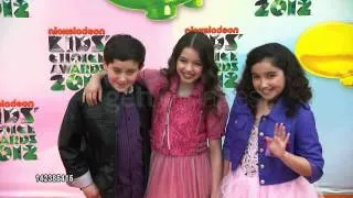 Fatima Ptacek at the Kids Choice Awards 2012