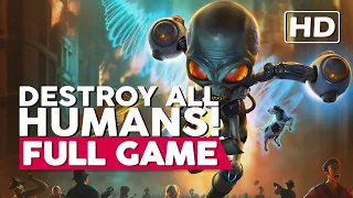 Destroy All Humans! (Remake) | Full Gameplay Walkthrough (PC HD60FPS) No Commentary