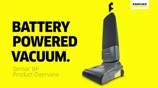 Sensor BP Product Overview : Battery-Powered Vacuum