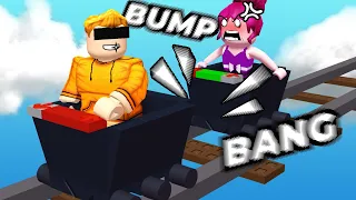 I ruined ROBLOX CART RIDES