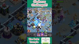 3-Star Clashmas Challenge #5 #challenge #clash #clashofclans #coc #new #clashmas #trampledamage