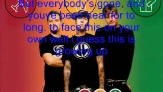 blink 182 I Guess This is Growing Up/Dammit lyrics