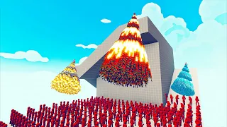 150x IMPOSTOR AMONG US + vs 4x EVERY GOD - Totally Accurate Battle Simulator TABS