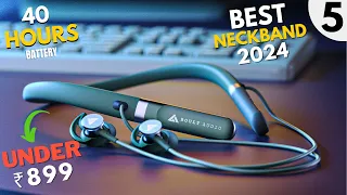 Top 5 Best Neckband Under 1000🔥Bluetooth Earphones Under 1000🔥Best Neckband Under 1000 in 2024