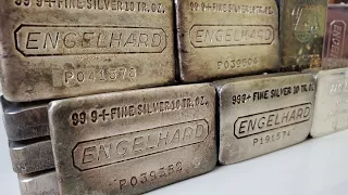 TOP 3 Affordable Engelhard 10 Ounce Silver Bars!