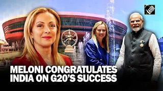 Italian Prime Minister Giorgia Meloni congratulates India on success of G20 Summit