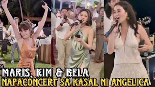 KIM CHIU NAPAKANTA NG IKAW BA SI MR RIGHT 😍 MARIS RACAL & BELA PADILLA NAPACONCERT SA KASAL NI ANGE