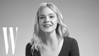 Elle Fanning on Crying Over Her Sister Dakota and 'Say Yes to the Dress' | Screen Tests | W Magazine