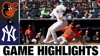 Orioles vs. Yankees Game Highlights (9/4/21) | MLB Highlights