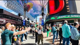 Las Vegas St. Patrick's Day at the Fremont Street Experience 2024