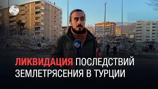 Ликвидация последствий землетрясения в Турции