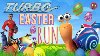 Turbo Movie Easter Run | Easter Run and Freeze | Brain Break | Easter Game | PhonicsMan Fitness